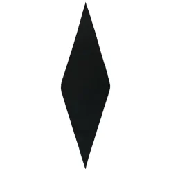 Scarf with pointed profile