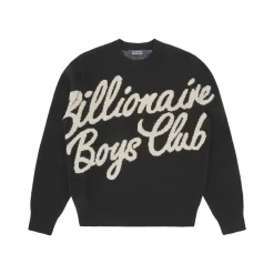 Script Knitted Crewneck
