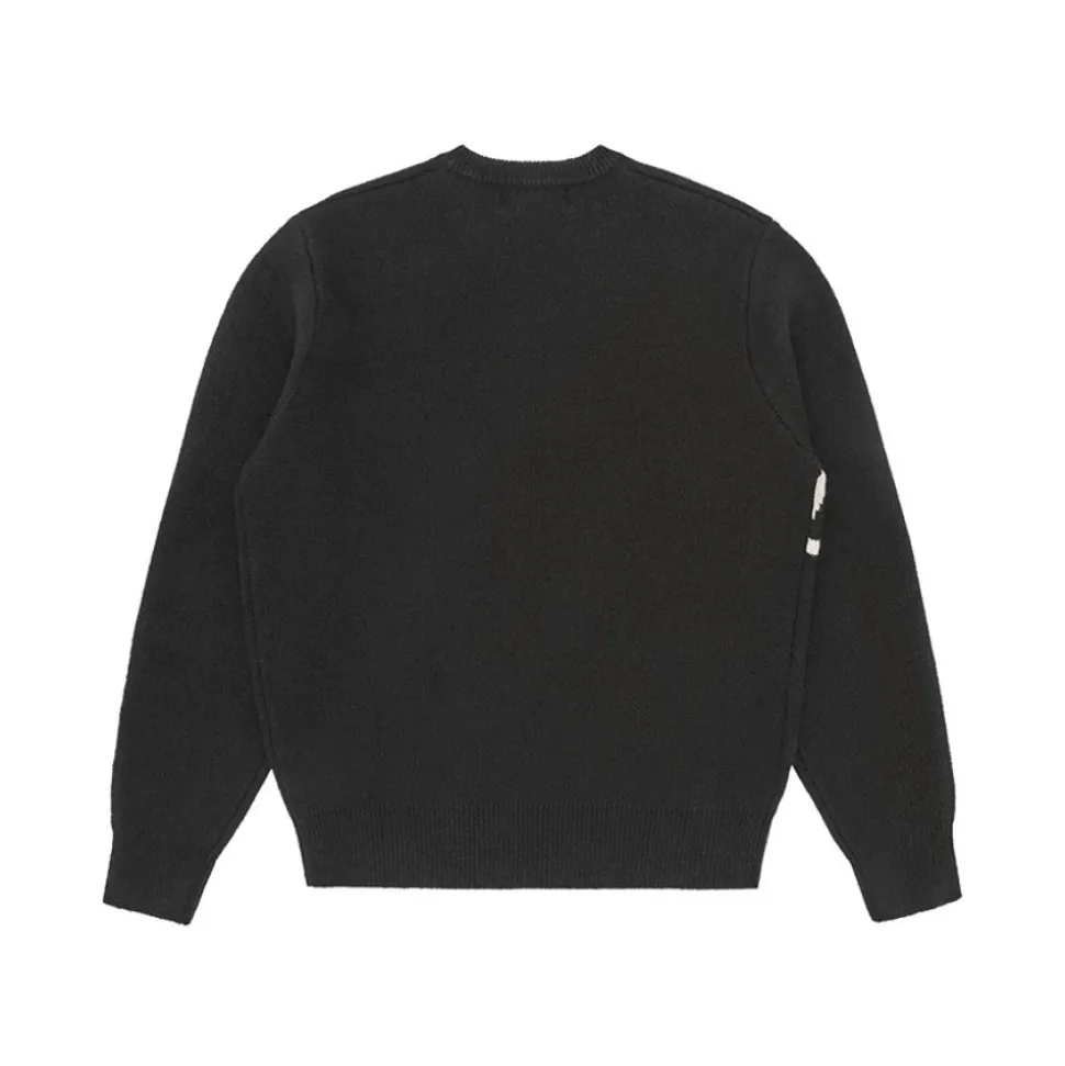 Script Knitted Crewneck