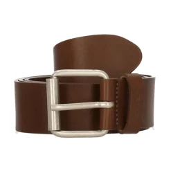 Script Leather Belt