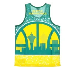 Seattle Supersonics Basketball Tank Top