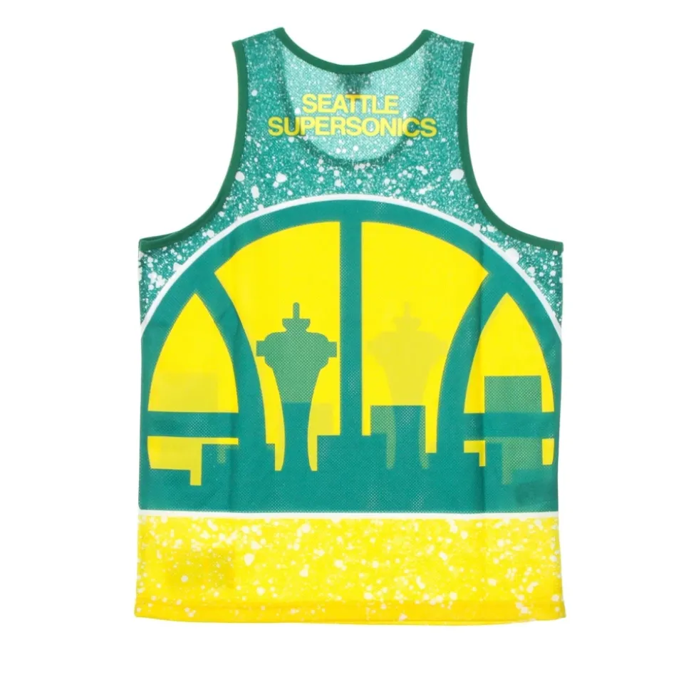 Seattle Supersonics Basketball Tank Top