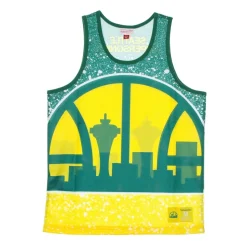 Seattle Supersonics Basketball Tank Top