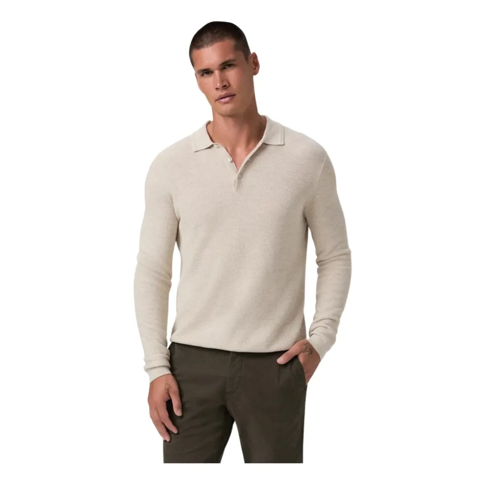 Selwyn Long Sleeve Sweater Polo