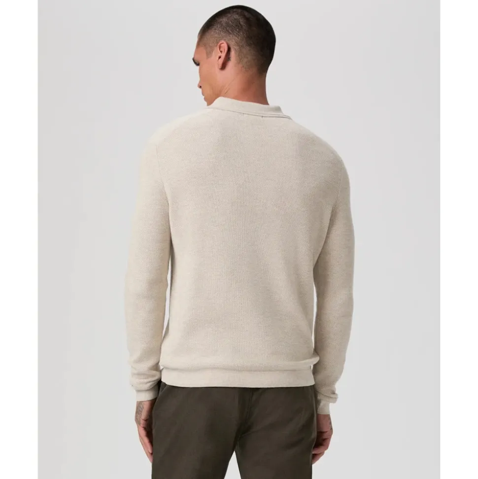 Selwyn Long Sleeve Sweater Polo