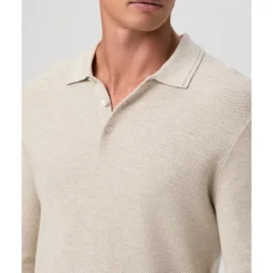 Selwyn Long Sleeve Sweater Polo