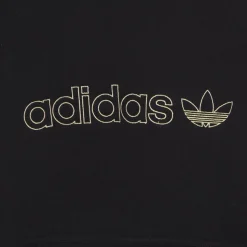 Shadow Stripe Hoodie Black