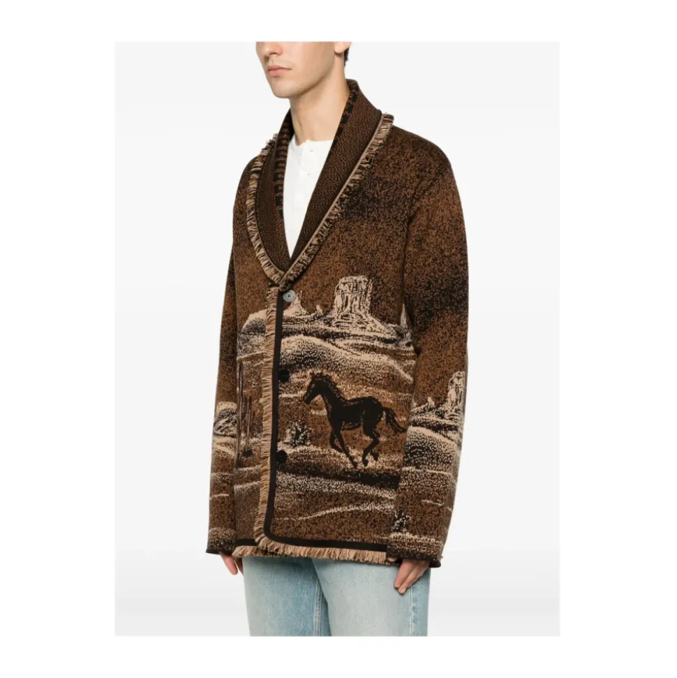 Shawl Lapel Cardigan