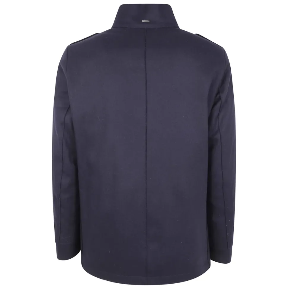 Short Military Peacoat