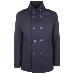 Short Military Peacoat