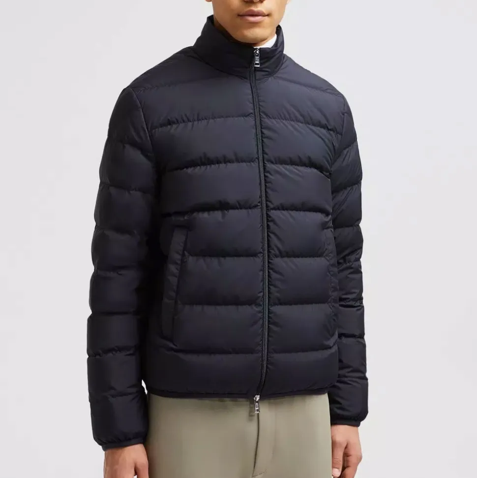Short Navy Down Jacket