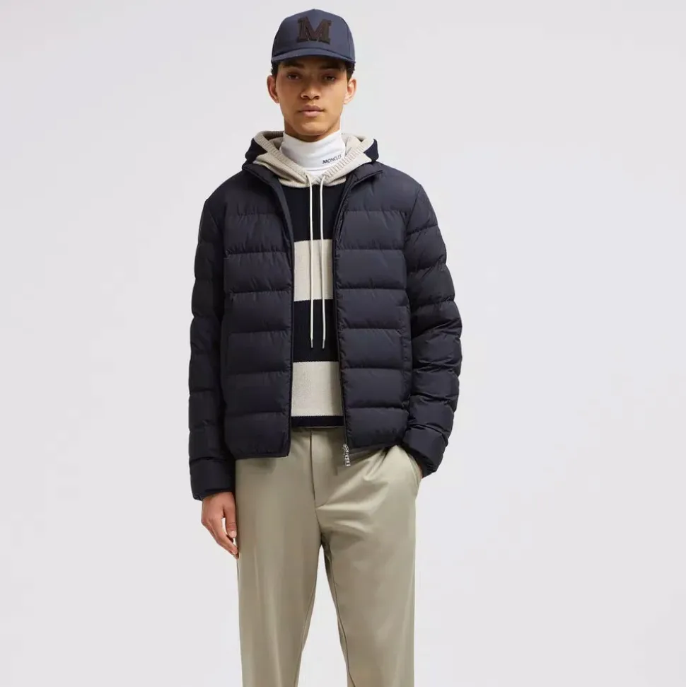 Short Navy Down Jacket