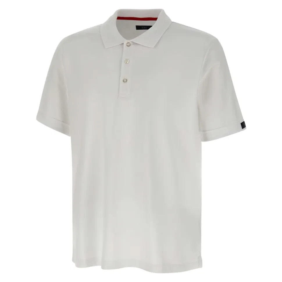 Short-Sleeved Cotton Jersey Polo