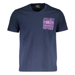 Short Sleeve Men's Blue T-Shirt