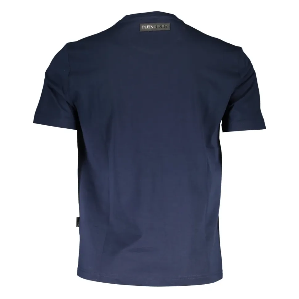Short Sleeve Men's Blue T-Shirt