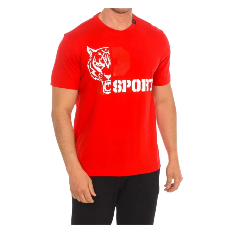 Short Sleeve T-shirt with Brand Print