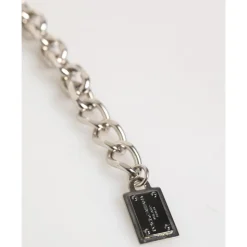 Silver Chain Beaded Men's Bracelet