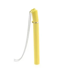 Silver metal Cig Case necklace