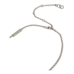 Silver VLogo Signature Necklace