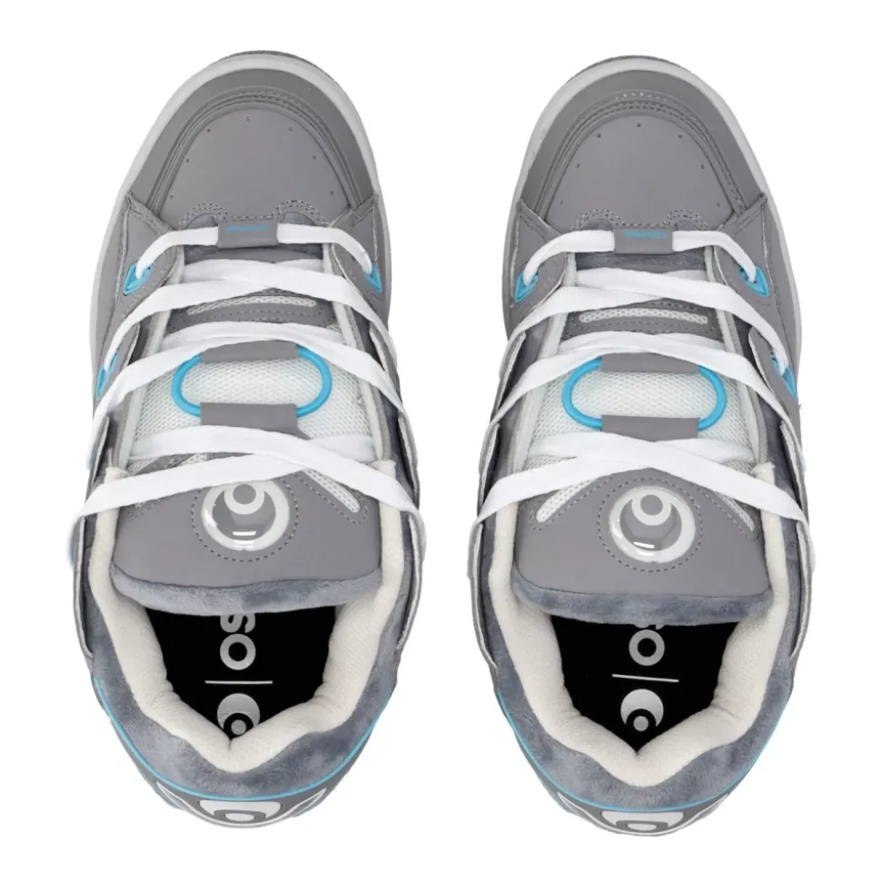 Skate Shoes Grey/Blue/White