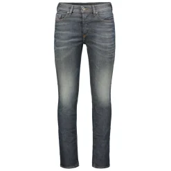 Skinny Jeans Washed Effect High Waist