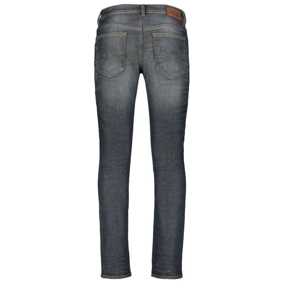 Skinny Jeans Washed Effect High Waist