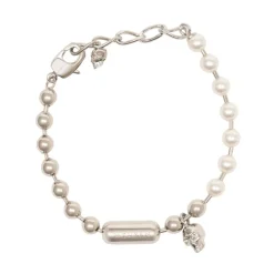 Skull & Pearl Bracelet