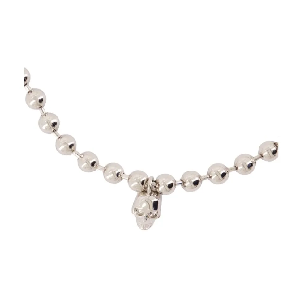 Skull & Pearl Necklace