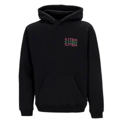 Skull Spine Hoodie Black Long Sleeve