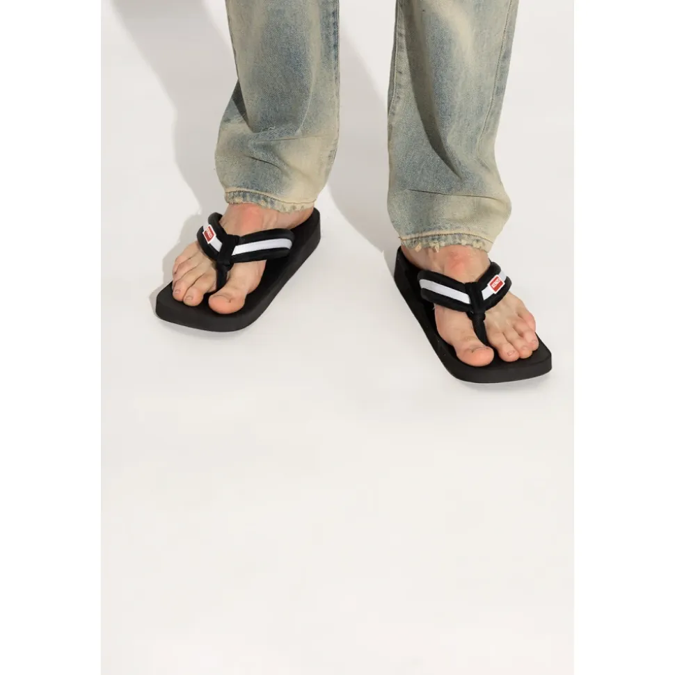 Slide Sandal With Logo