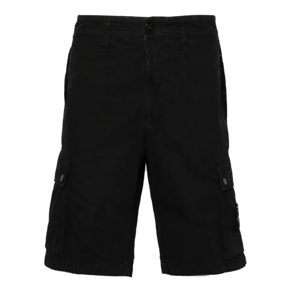 Slim-fit Cargo Bermuda Shorts