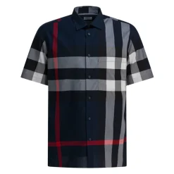 Slim Fit Check Cotton Shirt