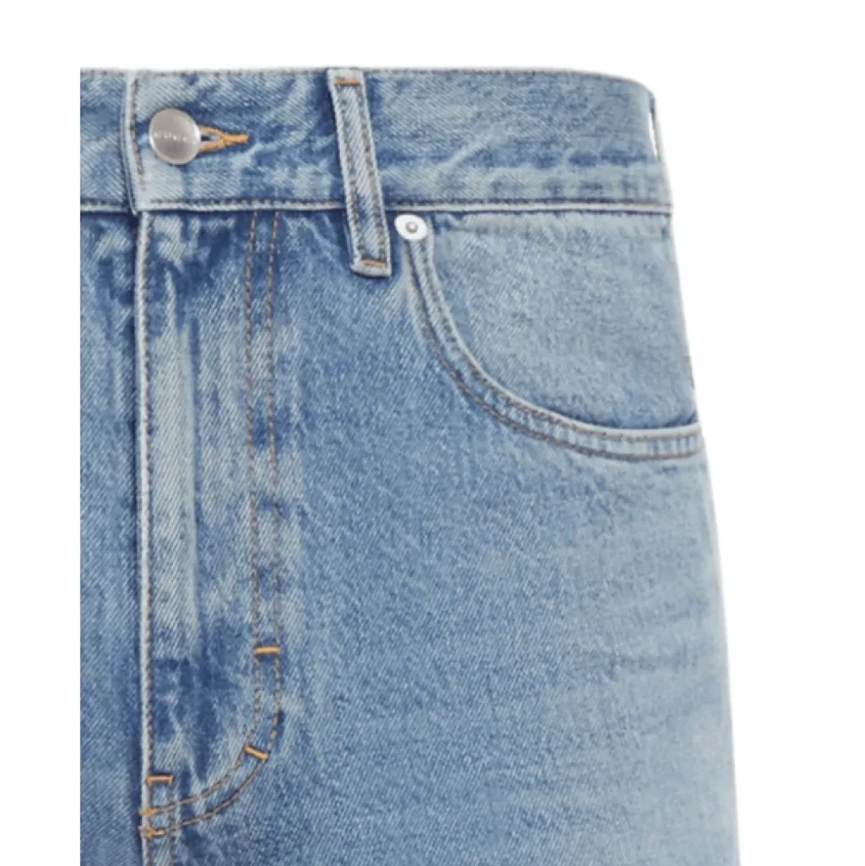 Slim Fit Cotton Denim Pant