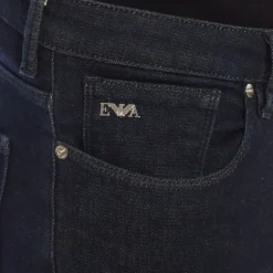 Slim Fit Dark Denim Jeans