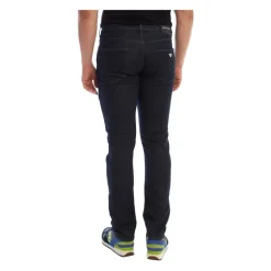 Slim Fit Dark Denim Jeans