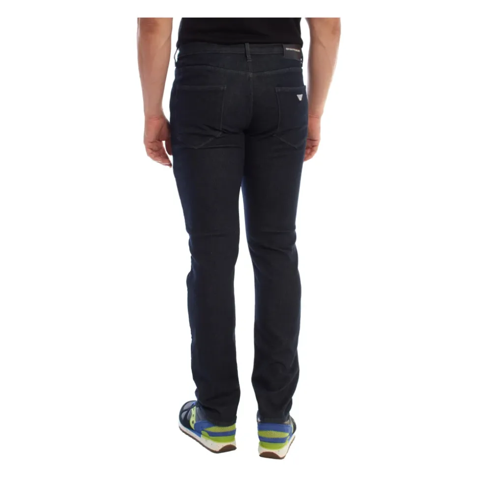 Slim Fit Dark Denim Jeans
