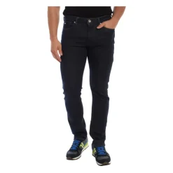 Slim Fit Dark Denim Jeans