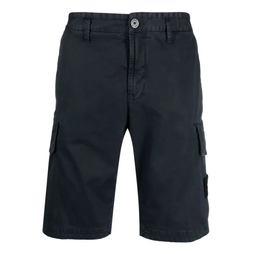 Slim-Fit OLD Effect Cargo Shorts