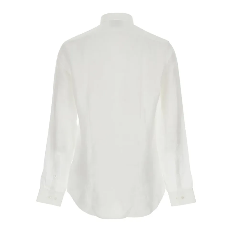 Slim Linen Blend Shirt