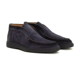 Slip-On Suede Boots