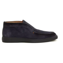 Slip-On Suede Boots