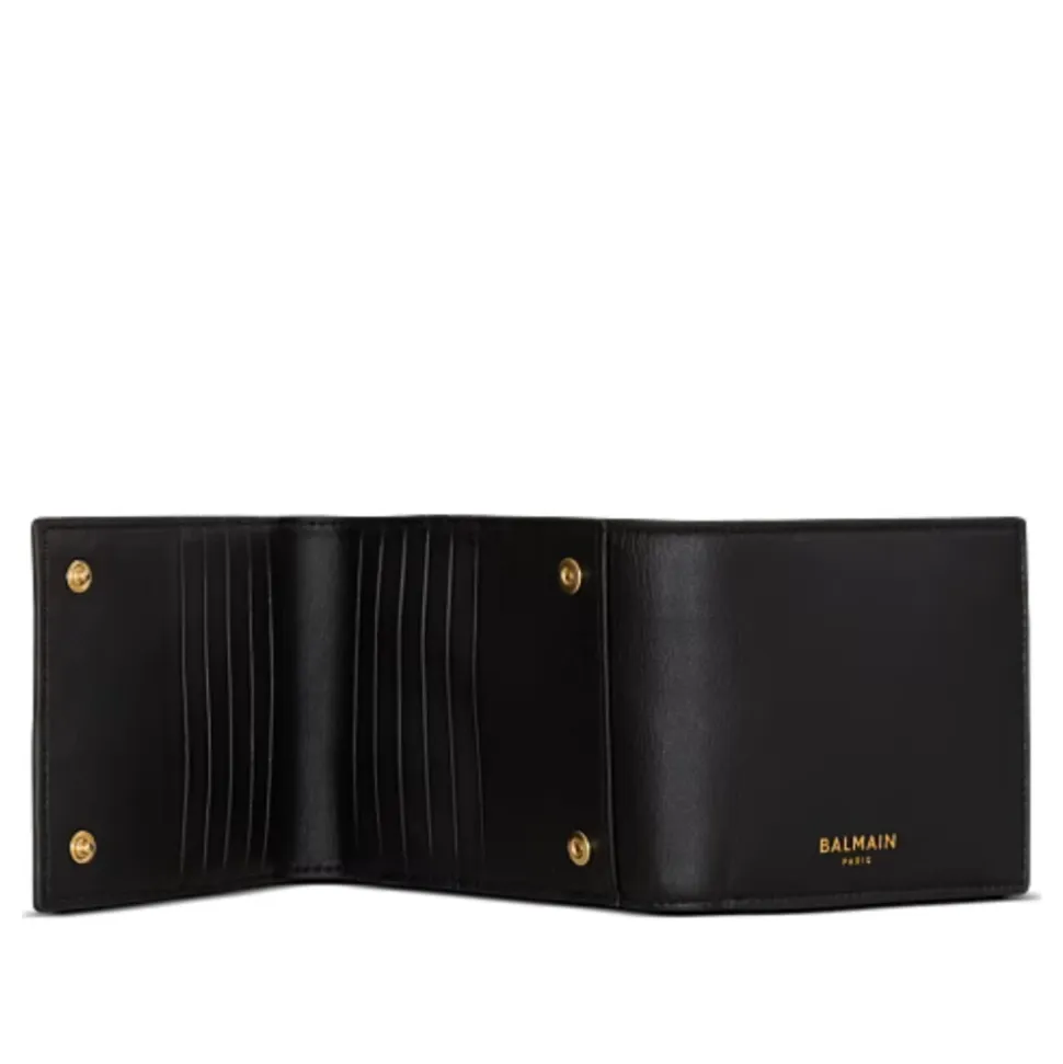 Smooth Leather Trifold Wallet