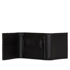 Smooth Leather Trifold Wallet