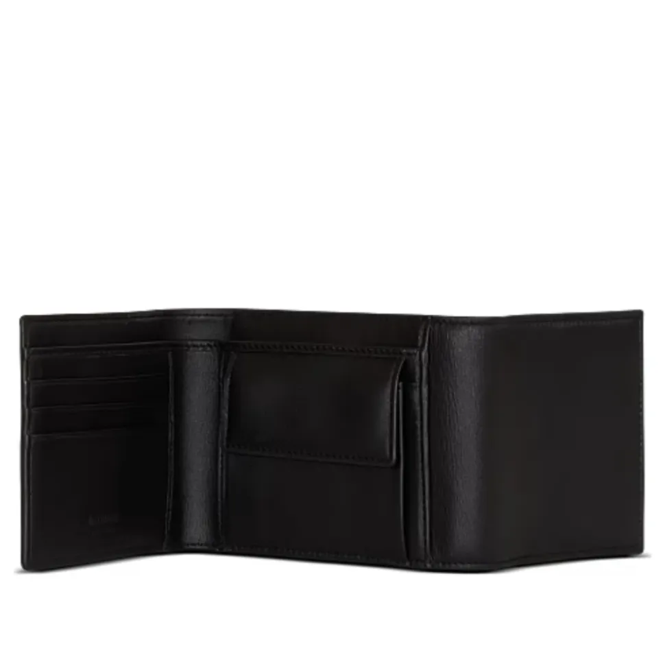 Smooth Leather Trifold Wallet