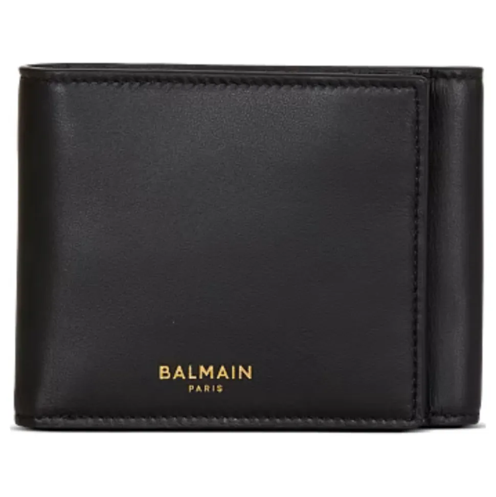 Smooth Leather Trifold Wallet
