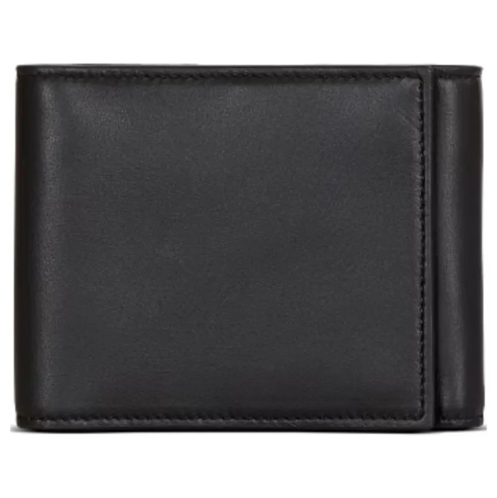 Smooth Leather Trifold Wallet