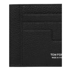 Soft Grain Leather T Line Oversize Card Holder