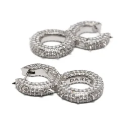 Spiked Hoop Earrings