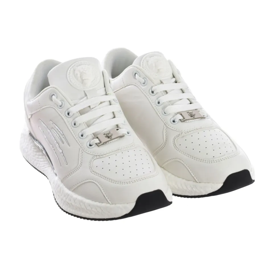 Sporty Mid-Top Sneakers