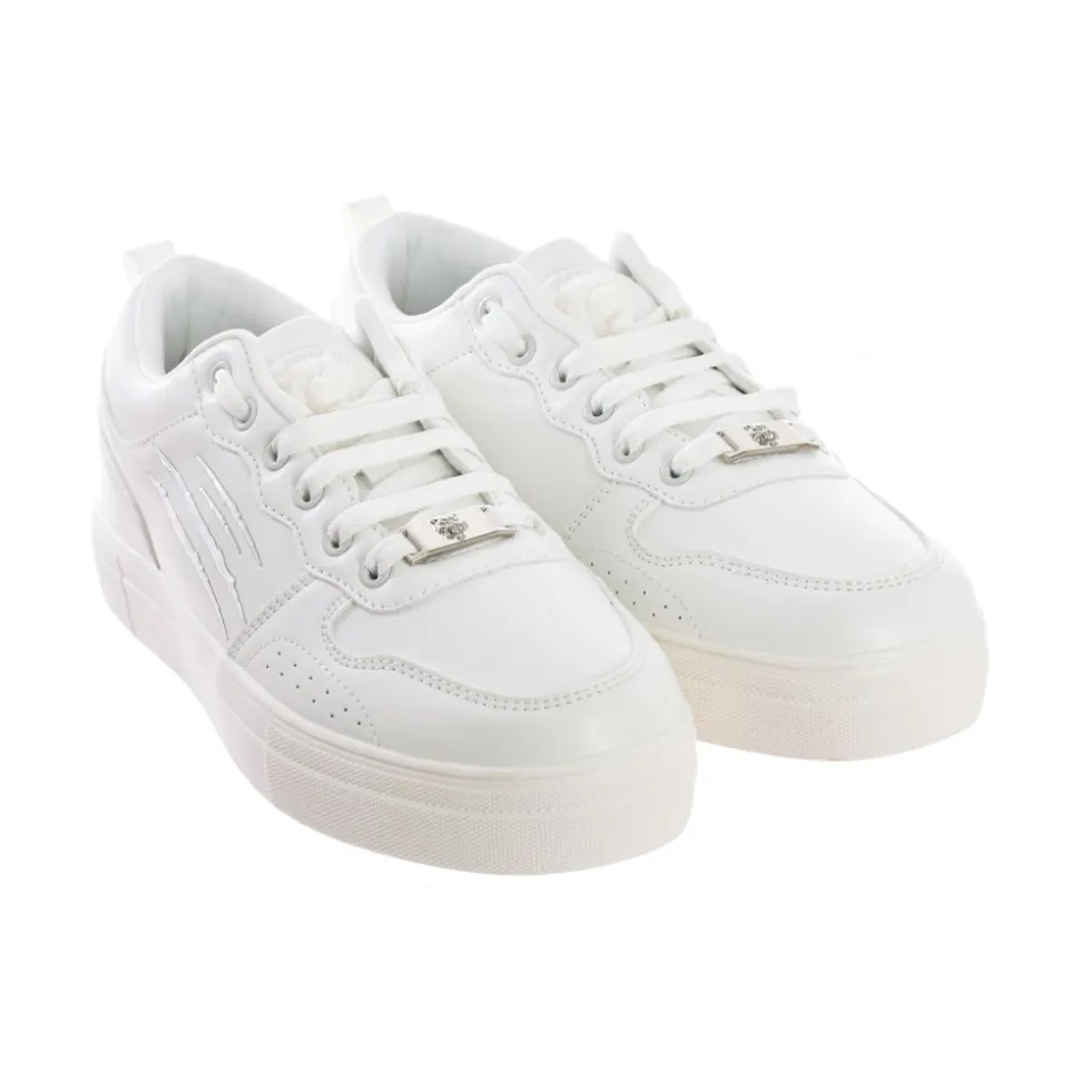 Sporty Mid-Top Sneakers